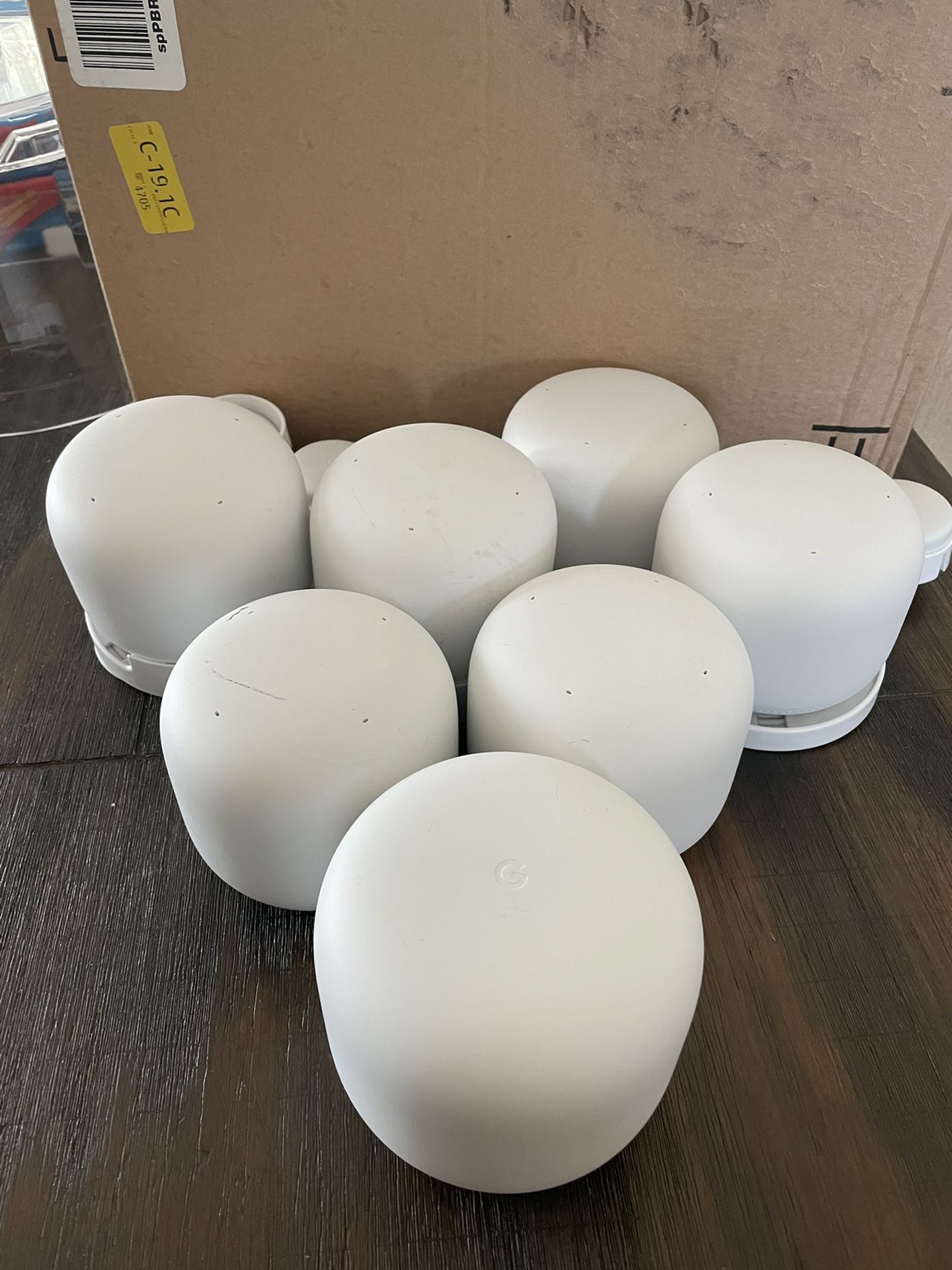 Google WIFI 1 Router & 6 Wifi Points 