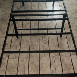 Set of 2 High-Profile Split Queen Foldable Bed Frames - 18" Height 
