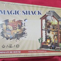 magic shack miniature house DIY kit