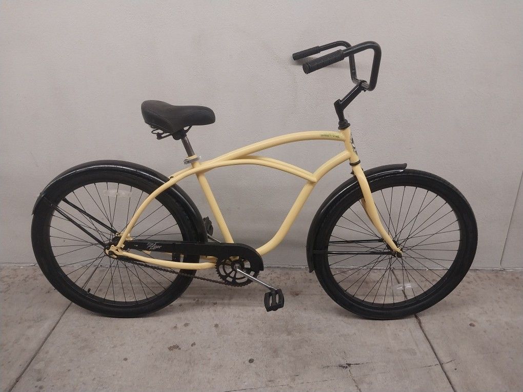 PHAT Cycles California USA Sea Wind 26" Single Speed Beach Cruiser Bike Comfort Bicycle