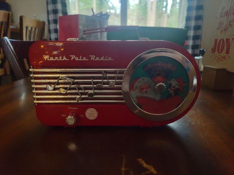 Christmas Portable Radio