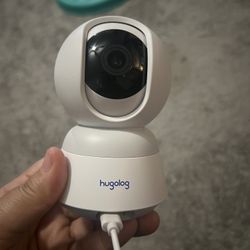 Hugolog 3K 5MP Indoor Pan/Tilt Security Camera with Auto-Focus,Ideal for Baby Monitor/Pet Camera/Ho