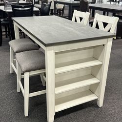 Counter Height Dining Table Set