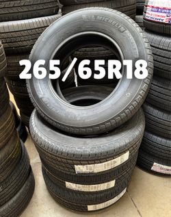 265/65R18 Michelin Primacy LTX