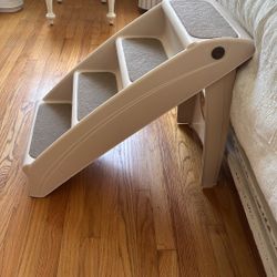 Used Pet Dog Stairs Portable Indoor/outdoor Adjustable 