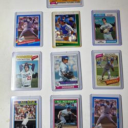 Dodgers Baseball Cards - Fernando Valenzuela