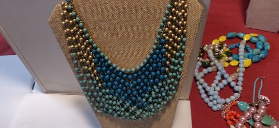 Vintage Multi-strand Necklace 