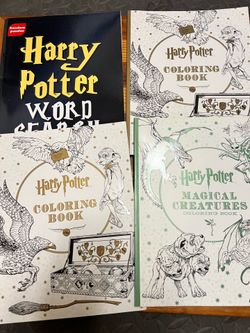 Harry Potter Coloring Books Word Search Warner Bros