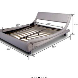 Modern Style Twin Bed 