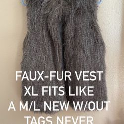 Faux Fur Vest