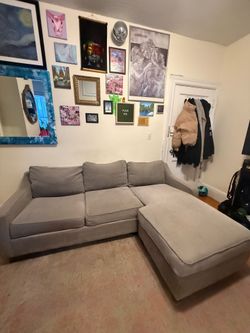 L shaped couch