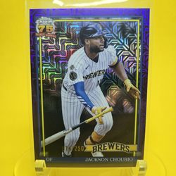 🔥2026 Topps Series-1⚾️Jackson Chourio🔥/250
