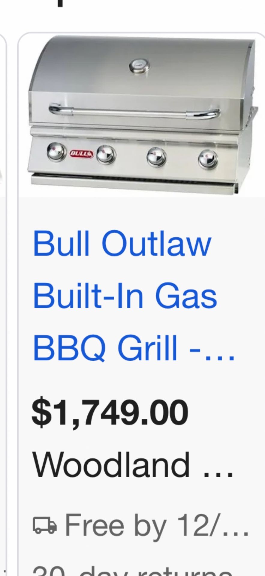 Vendo Asador De Gas Open Box