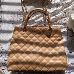 Tan Guess Bag 