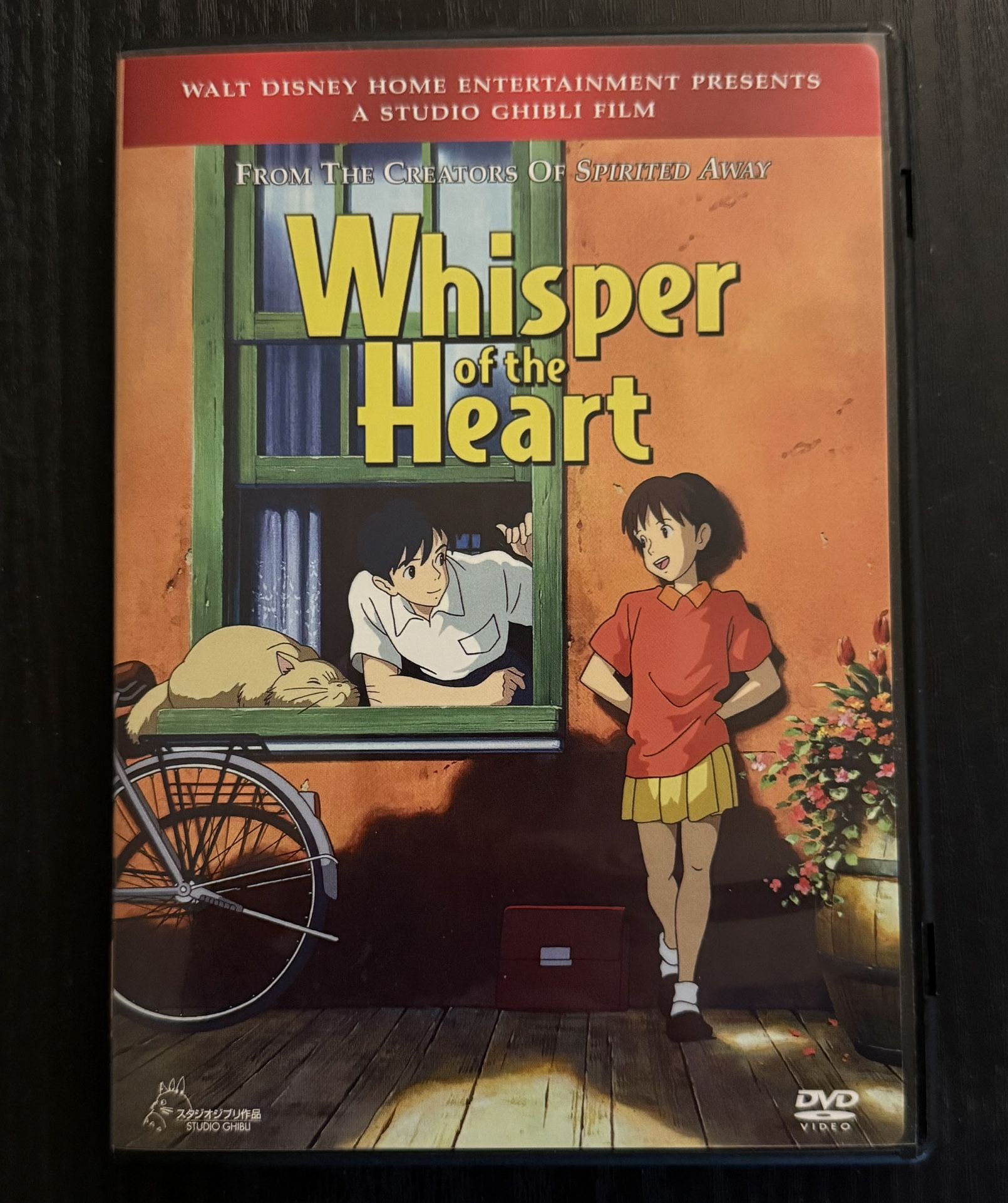 Whisper of the Heart - Anime DVD - NTSC - English & Japanese - Great Discs