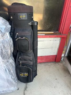 Black Snake Eyes golf bag