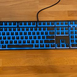 Ducky One 2 Pudding Edition RGB Double Shot PBT Mechanical Keyboard - Cherry MX Blue switches