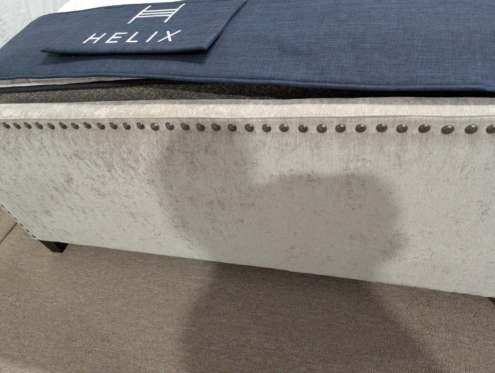 Queen upholstered bed Frame