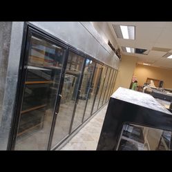 24’ X 7’ 9 Door Commercial Freezer / Fridge