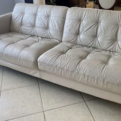 Macys Leather Couch Set