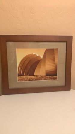 Original Sepia Photograph of Kauffman Center for the Performing Arts