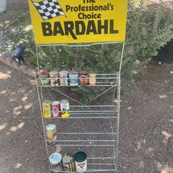 Bardahl Oil Can Display