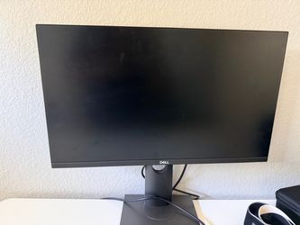 Dell Monitor with adjustable height with HDMI cable