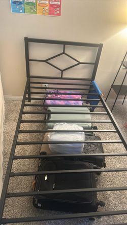 Twin bed frame only