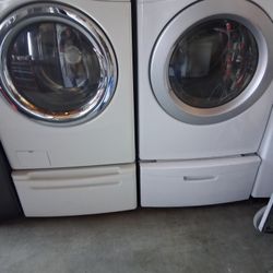 Set Of LG Washer Large Capacity And Gas Dryer Fully Functional 