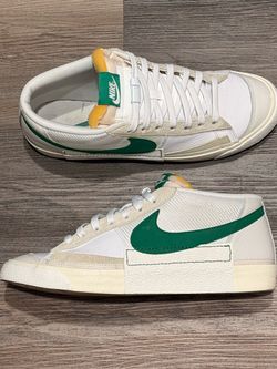 Nike Blazer Mid Sneakers White Green