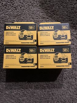 Brand new DEWALT 12 -Volt 1 -Pack Lithium-ion ( 5 Ah Battery ) 