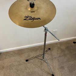 Zildjian A 16” Fast Crash Drum Cymbal No Damage Boom Stand $175 Cash 2401 N. Euclid Ave. Upland 91784