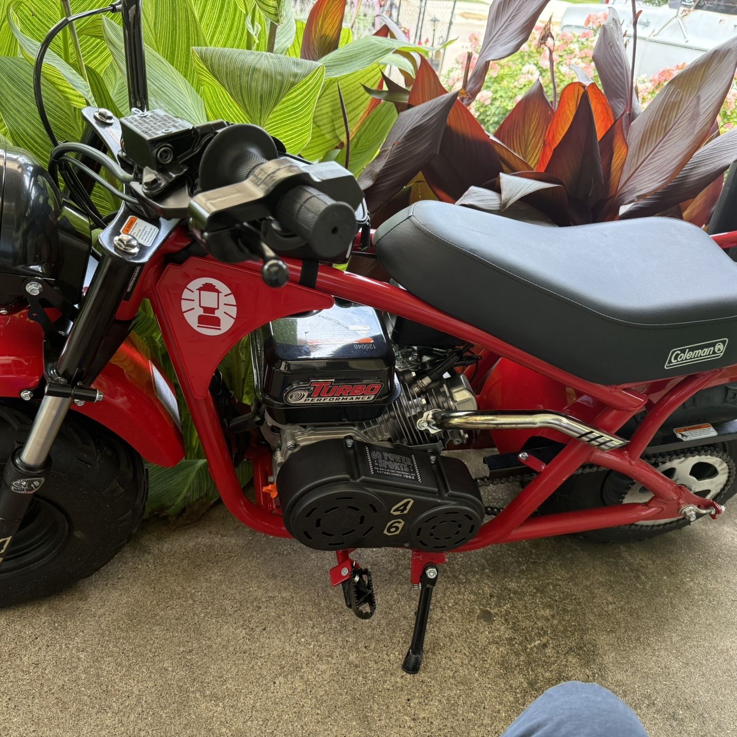 coleman full suspension mini bike B200C MINI BIKE  Champion Motorsports Group, LLC dba Coleman Powersports