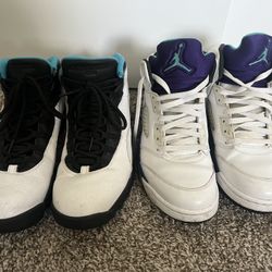 🔥 Exclusive Bundle: Jordan Grape 5’s 11.5 & Powder Blue 10’s 12 - Act Fast!