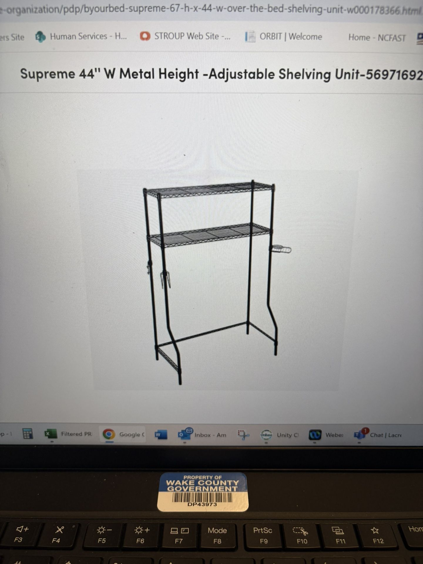 Over the Bed(Twin Size) Shelf