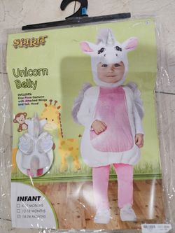 Unicorn costume infant