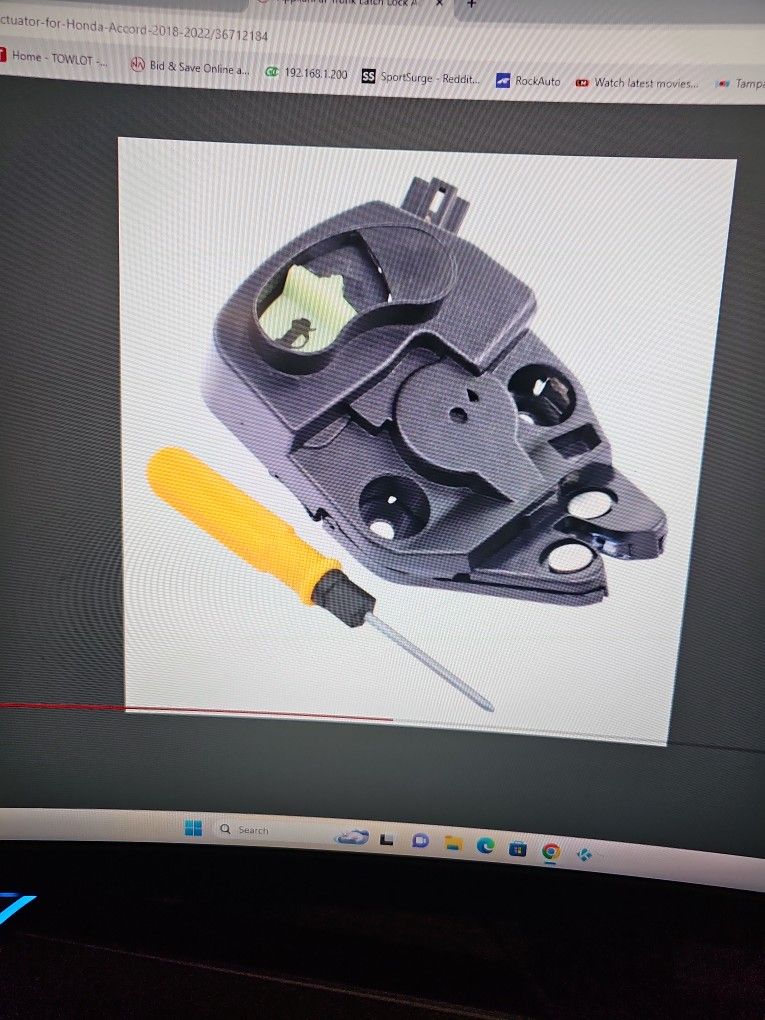 Honda/acura Trunck Latch