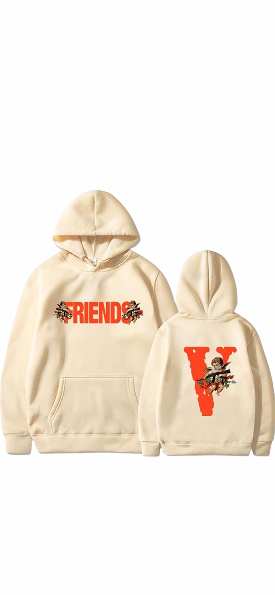 Vlone Hoodie Friends Hoodie Angel Big V