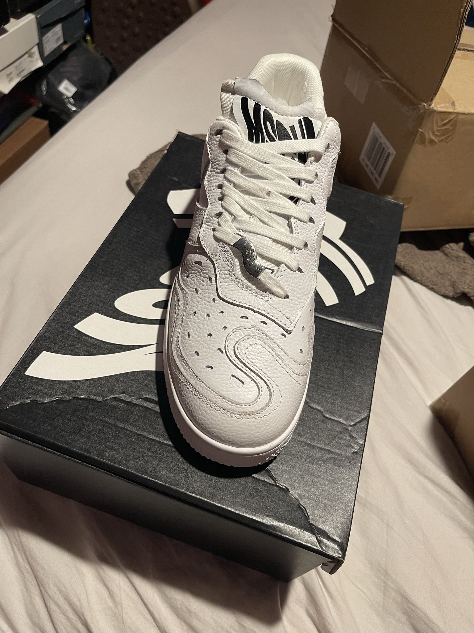 Size 5,6,7,10,11,12, & 13 -  MSCHF Super Normal 2 Low Common White