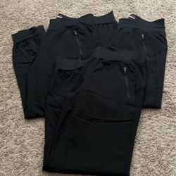 Healing Hands Jogger Scrubs Purple Label Size: Small