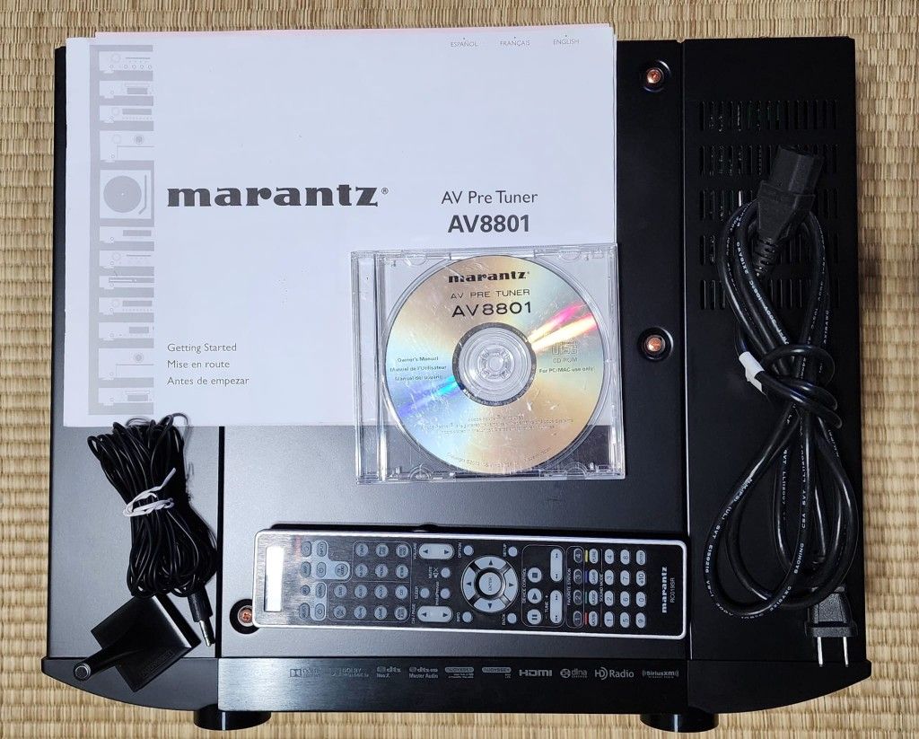 Hardly used HiFi 11.2 channel home theater preamp/processor (AV Separates) : Marantz AV8801