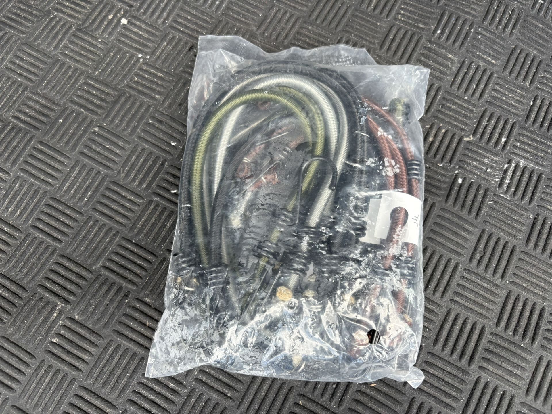 $5 for NEW Bag of 12in Bungee Cords with Hooks-(10)