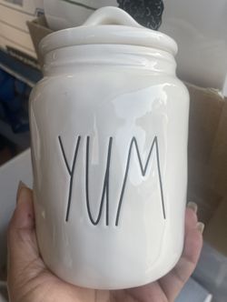 Rae Dunn Yum Canister 