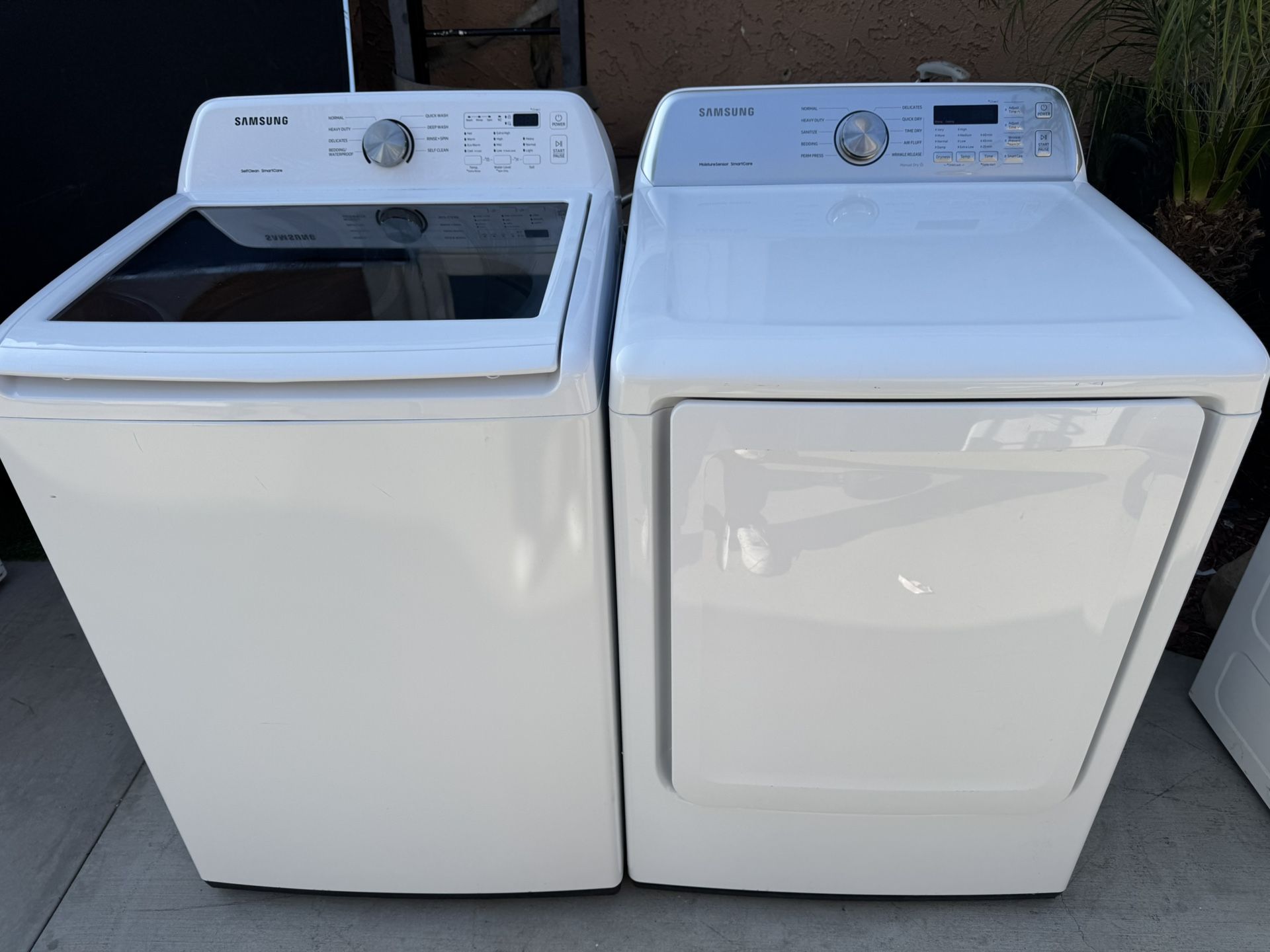 Samsung Large Capacity Washer And Dryer