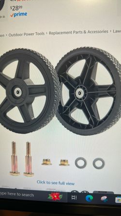 Mower 14inch Wheels 