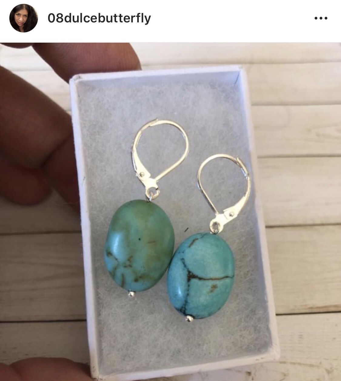 Turquoise earrings