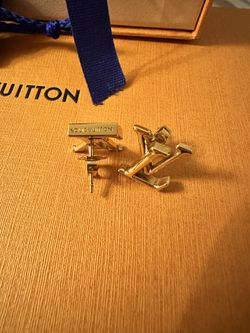 SOLD Louis Vuitton Stud Earrings Original Box  Handmade natural, Stud  earrings, Original box