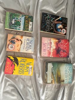 Nora Roberts Paperback Books Lot of 6