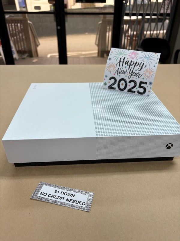 Xbox One S Gaming Console - Only $1 Today Pay The Rest Later!