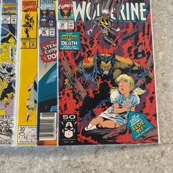 Wolverine Comic Book Lot (8) Total